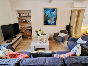 Télévision, lecteur de DVD, livres, vidéothÚque