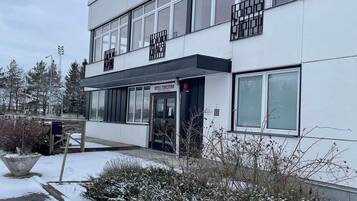 Mặt tiền nơi lưu trú