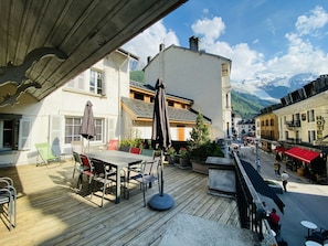 Restauration en plein air