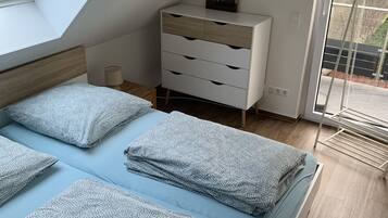 1 Schlafzimmer, Reisekinderbett, WLAN, Bettwäsche