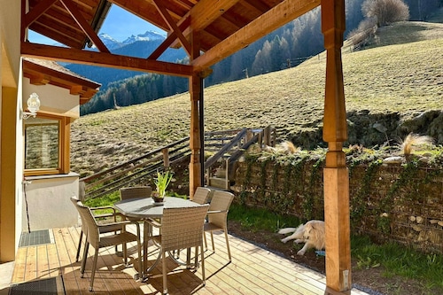 Family Apartment in Neustift With Sauna and Garden