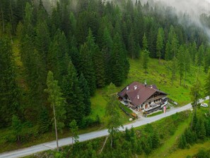 Cottage | View from property - Quaint Alpine hut in the Stubaital With Sauna (Neustift Im Stubaital)