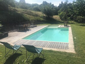 Outdoor pool - Stone house with private pool in the center of Sarlat (Sarlat-la-Canéda)