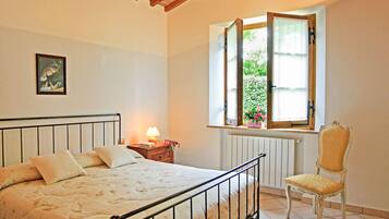 2 bedrooms, iron/ironing board, travel crib, WiFi