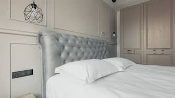 Apartamento Business | 1 dormitorio, ropa de cama hipoalergénica, cortinas opacas