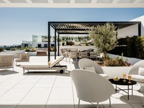 Penthouse, Private Pool, Sea View (Rooftop) | In-room safe, blackout curtains, soundproofing, free WiFi - THE FLAG Hotel Marbella Estepona - Adults Recommended (Estepona)