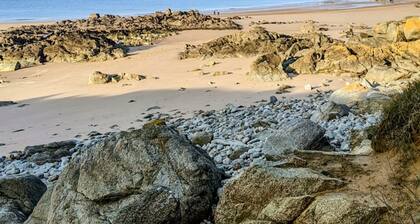 "Le P'tit Galet" new house for 2/4 people, on one level, 450m from the sea, Wifi