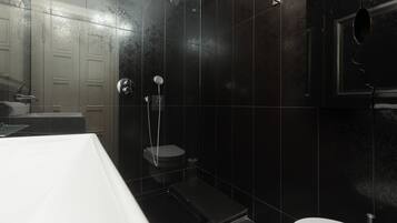 Shower, towels