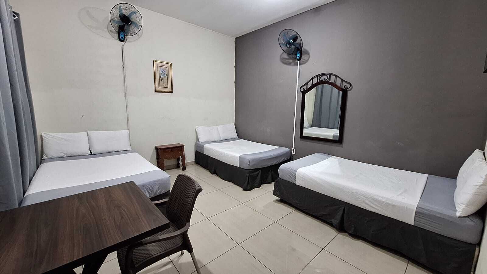 Free WiFi, bed sheets