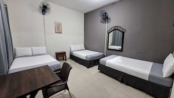 Free WiFi, bed sheets
