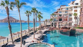 3 outdoor pools