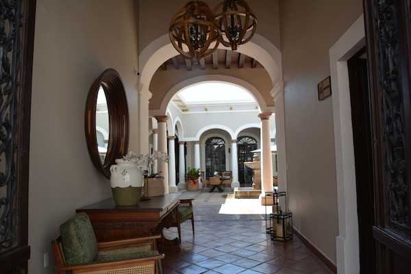Interior entrance