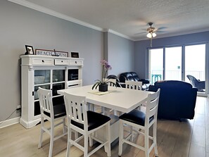 Condo, Multiple Beds, Kitchen, Ocean View (Ocean Villa #2106) | Dining - Ocean Villa #2106 by Resort Collection (Panama City Beach)
