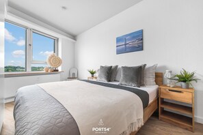 1 غرفة نوم وواي فاي مجانًا وملاءات أسرّة