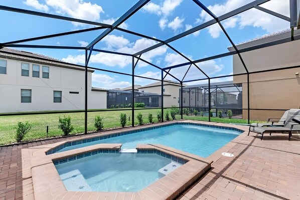 Außenpool, beheizter Pool