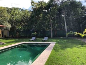 Alberca al aire libre 