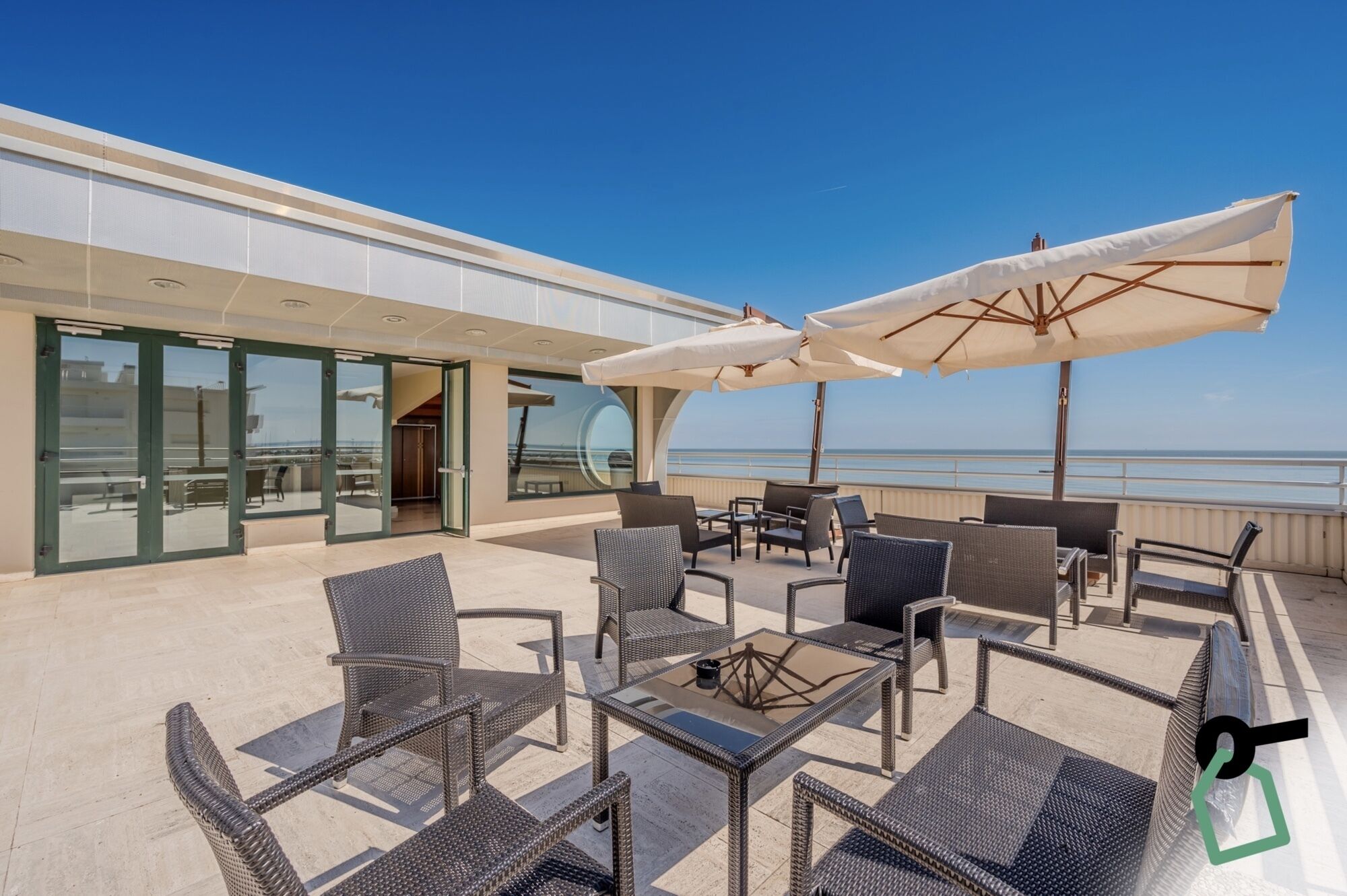 Terrasse sur le toit