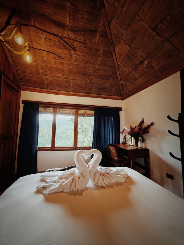 Chalet Deluxe, baño privado, vistas a la montaña (Inefable - 5) | Sábanas de algodón egipcio y ropa de cama de alta calidad