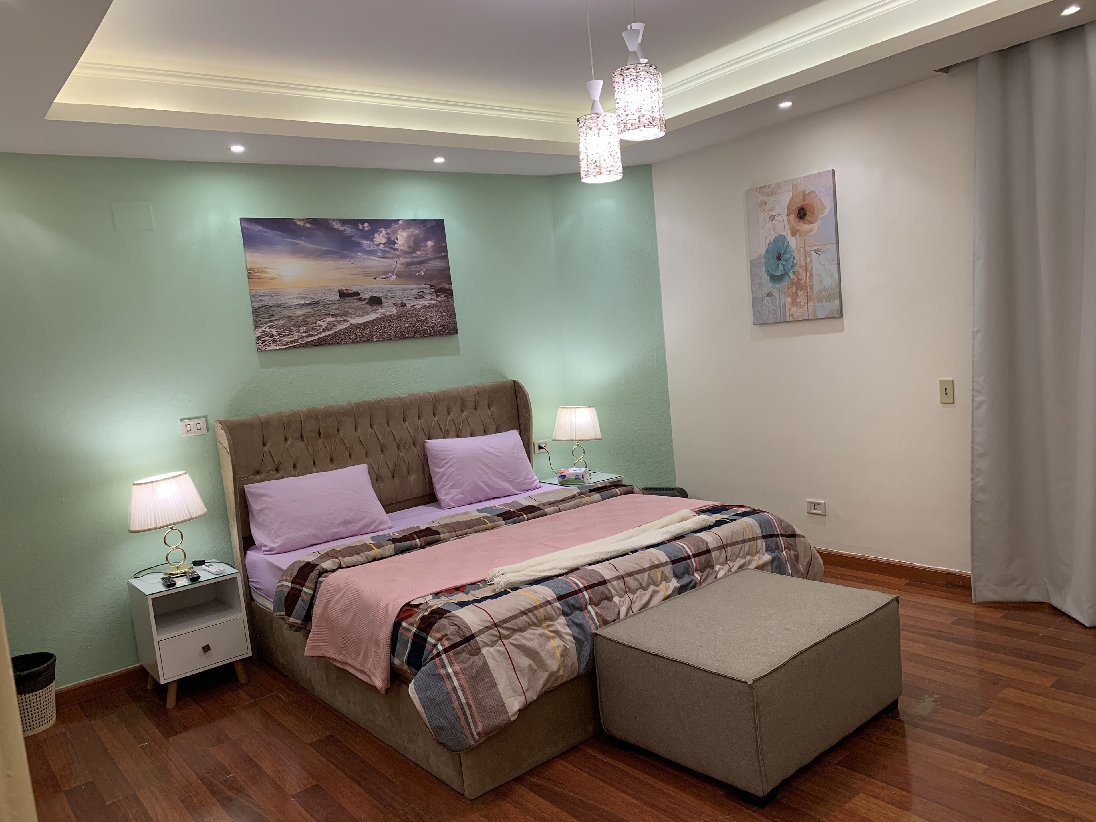 Apartemen Grand | 3 kamar tidur, setrika/meja setrika, dan Wi-Fi gratis