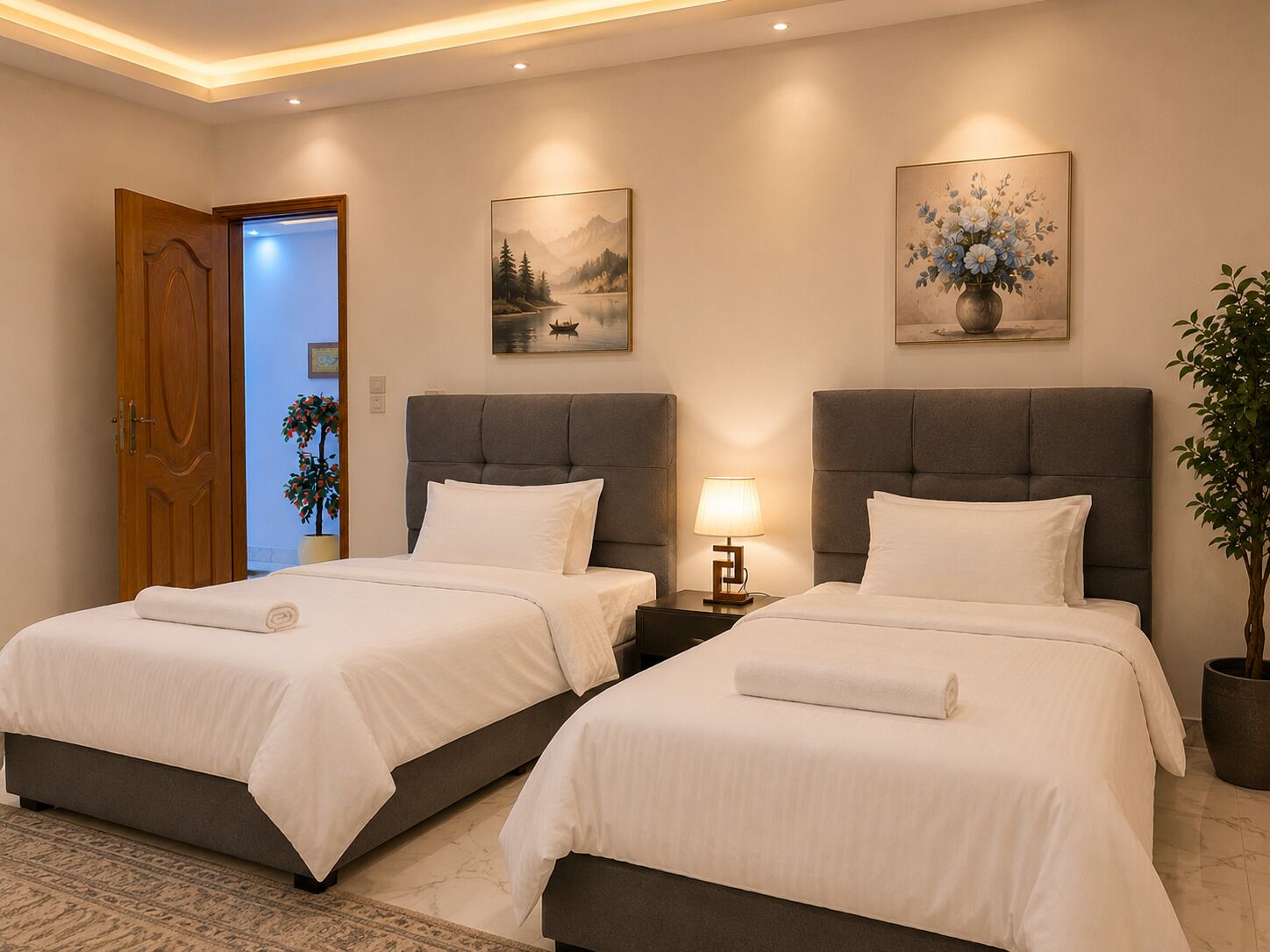 Grand Apartment | 3 bedrooms, iron/ironing board, WiFi (free)