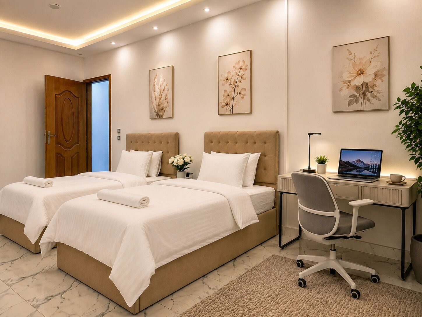 Grand Apartment | 3 bedrooms, iron/ironing board, WiFi (free)