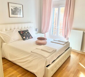 3 bedrooms, iron/ironing board, free WiFi, bed sheets