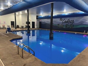 Indoor pool, a heated pool