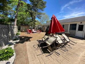 Terrace/patio - Cape Cottage Close to Beach! - Dog Friendly (Yarmouth)