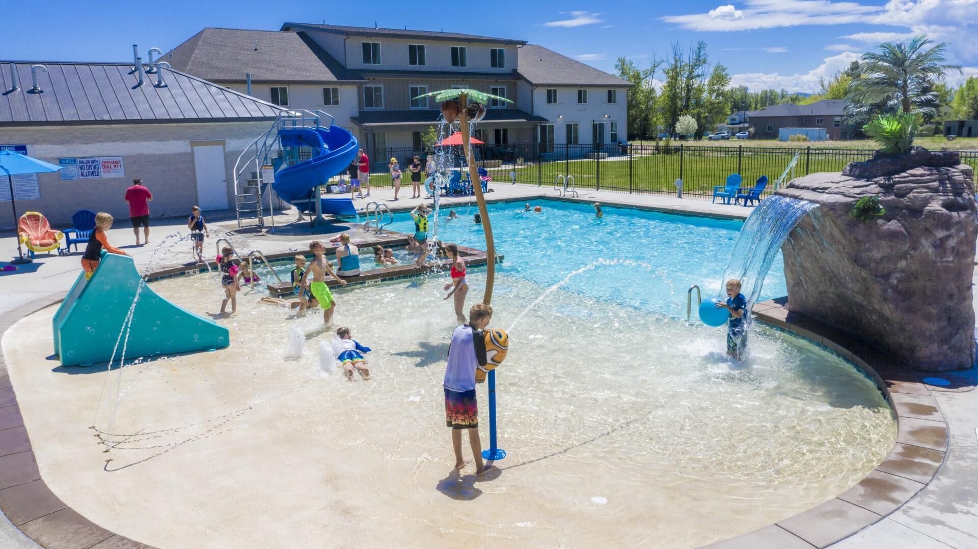 Piscine chauffée
