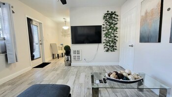 Executive Suite | Living area at Beachway Inn