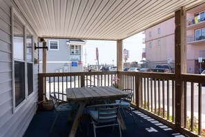 Eenvoudig appartement | Terras