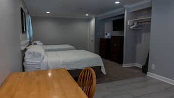 4 habitaciones, tabla de planchar con plancha y wifi gratis