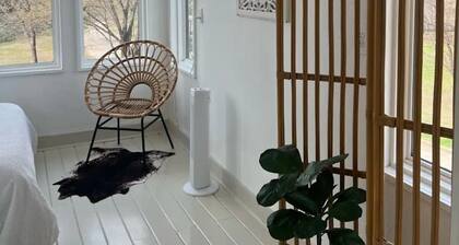 Unique two story house nestled 1 mile away from downtown.