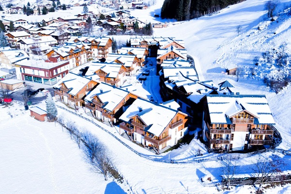 The apartment is located in a small, nice resort in beautiful Austria.