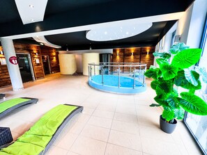 Una piscina climatizada