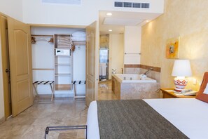 2 bedrooms, in-room safe, iron/ironing board, WiFi
