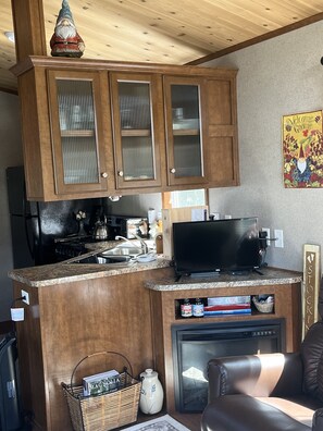 Interior - Private beach access - located in a secluded community (Port Angeles)