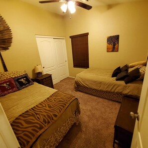 4 bedrooms, iron/ironing board, free WiFi, bed sheets