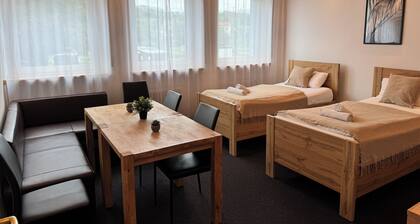 Modernes Apartment in Zentrum, Anbindung Stuttgart, Märklineum und EWS Arena.