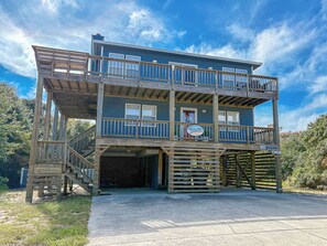 Exterior - The Shore Life - 4 BR Beach Home w/Private Pool and Dogs Allowed (Southern Shores)