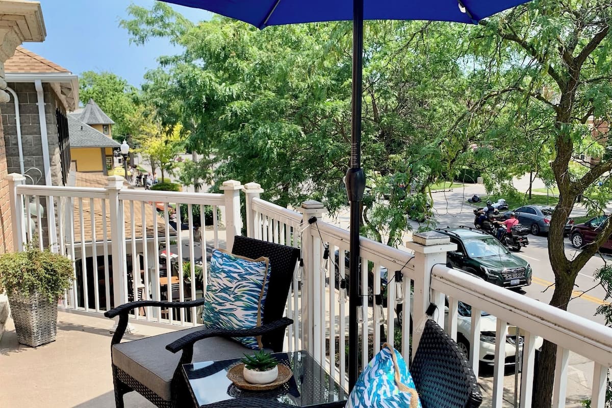 Luxury-Zimmer | Balkon