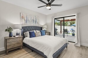 4 habitaciones, tabla de planchar con plancha y wifi gratis 