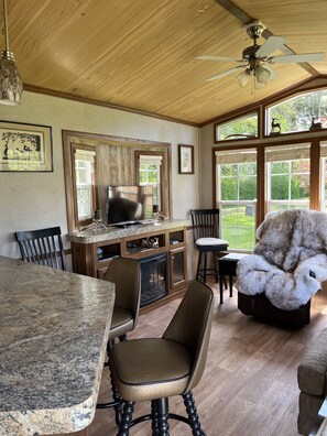 Interior - Private Beach Access - Secluded, wildlife setting (Port Angeles)