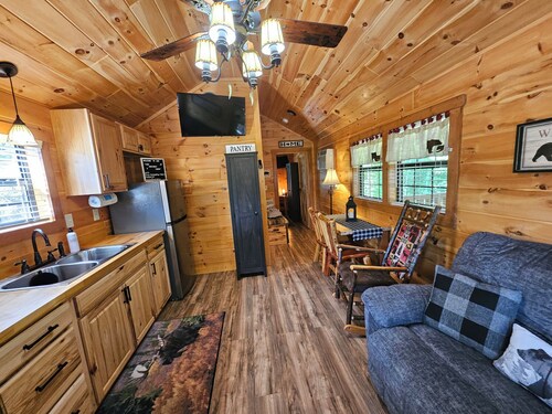 Tiny Hideaway Cabin mins. from Downtown Bryson City and Deep Creek National Park