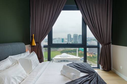 Premium-Suite | Blick auf die Stadt