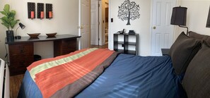 2 bedrooms, WiFi, bed sheets, wheelchair access