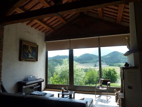 Ancient Renovated Hay-Barn in the Foothills of the Sibillini Mountains
