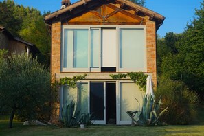 Exterior detail - Ancient Renovated Hay-Barn in the Foothills of the Sibillini Mountains (Amandola)