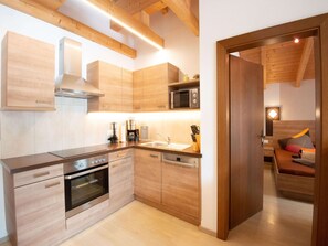 Private kitchen - Beautiful Holiday Apartment in Umhausen With two Balconies (Umhausen)