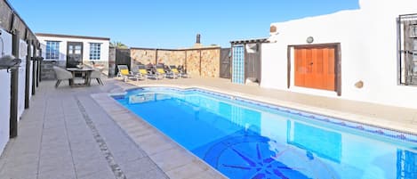 Außenpool, beheizter Pool